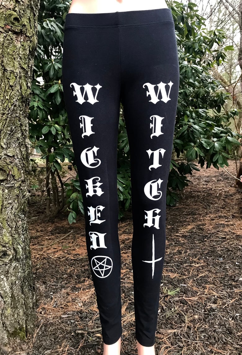 Image of Wicked Witch Leggings 