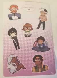 Omegaverse Sticker Sheet