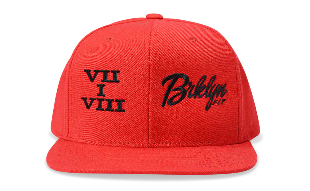 Image of BRKLYN FIT® 718 (RED) - SNAPBACK 
