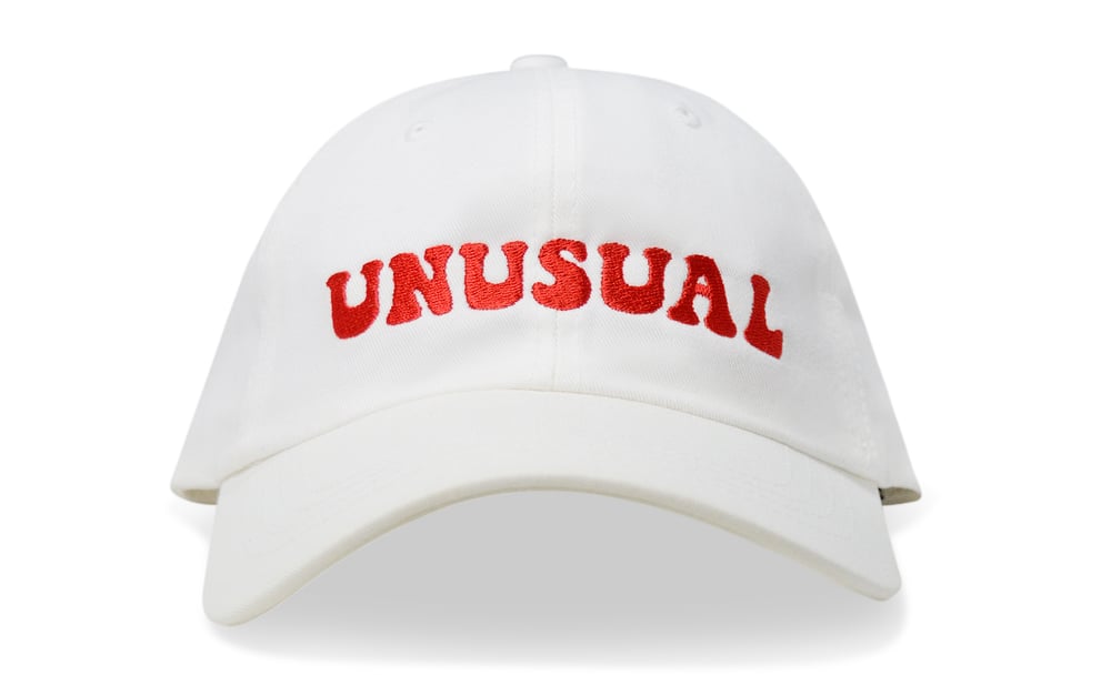 Image of UNUSUAL (WHITE) - DAD HAT