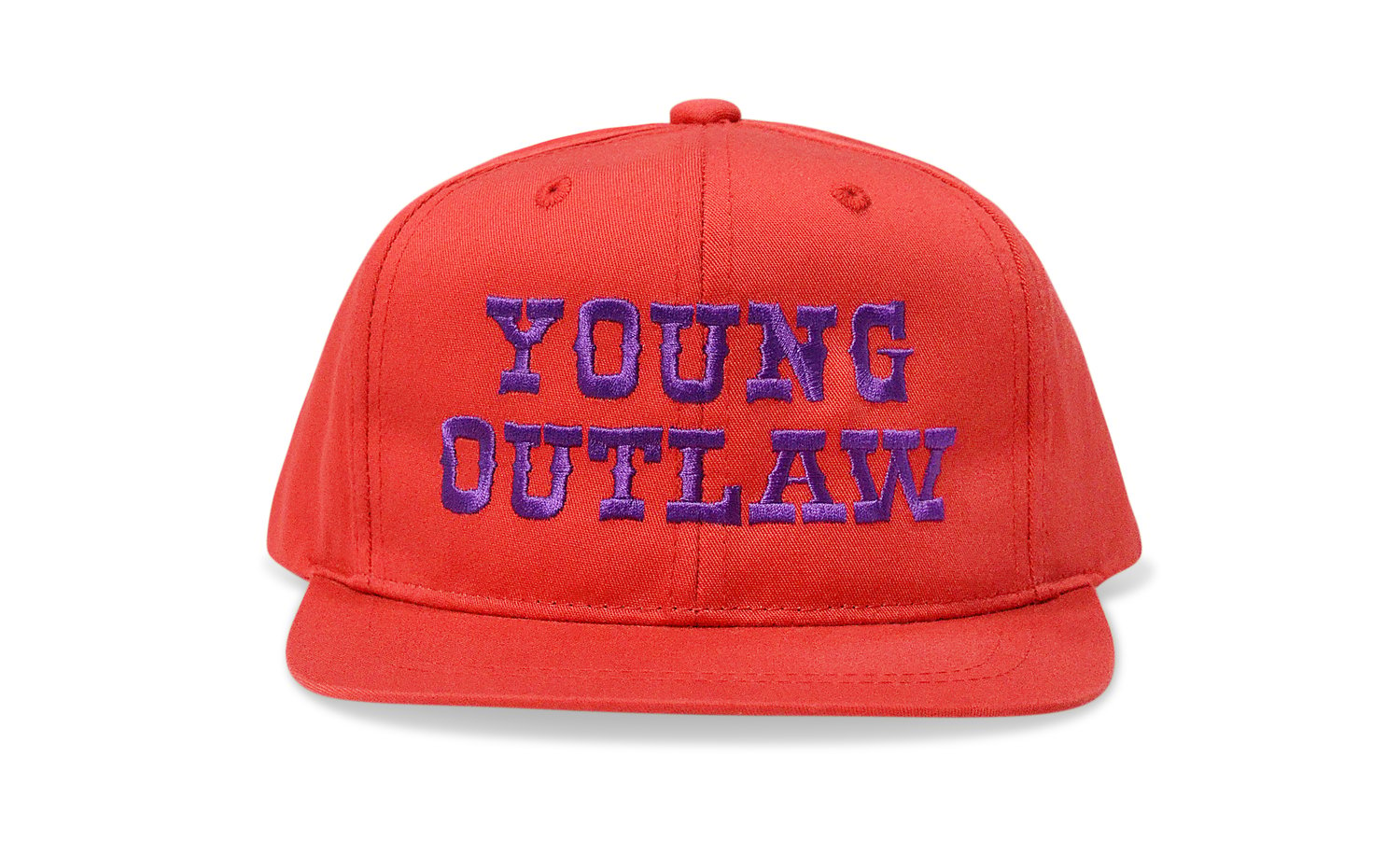 Image of YOUNG OUTLAW (RED/PURPLE) - KIDS SNAPBACK