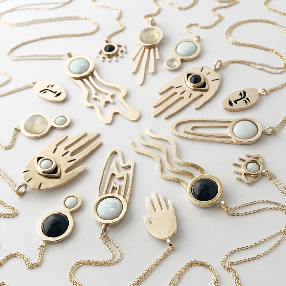 Image of Small Hand Necklace