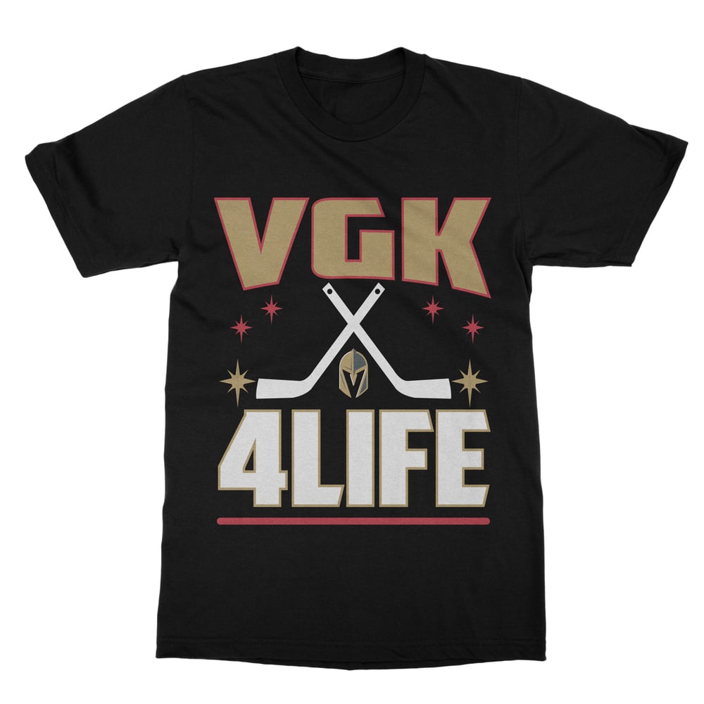 Image of Mens VGK 4LIFE (white letter) Tee   