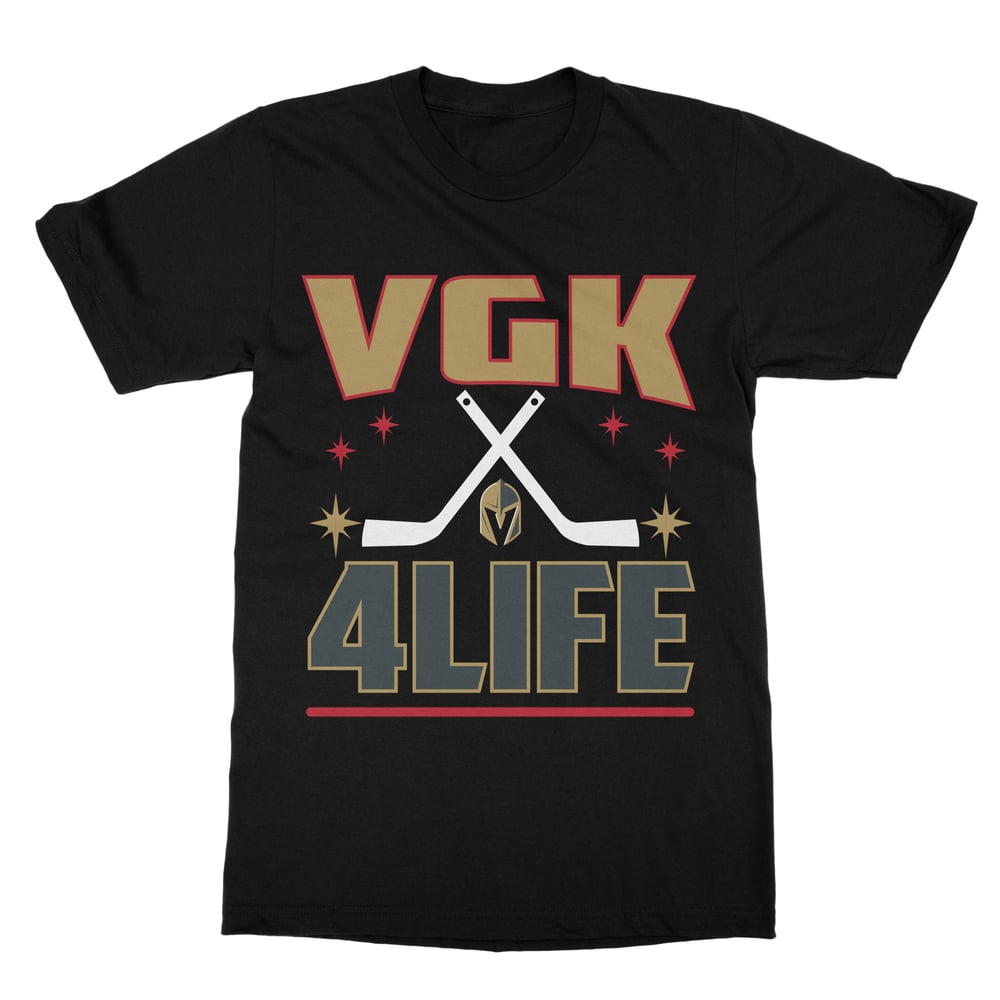 Image of Mens VGK 4LIFE (grey letter) Tee