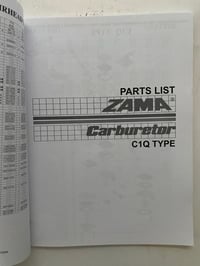 Image 4 of ZAMA Carburetors Parts Lists