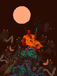 Image 1 of Hellboy 20th Framed Canvas Print
