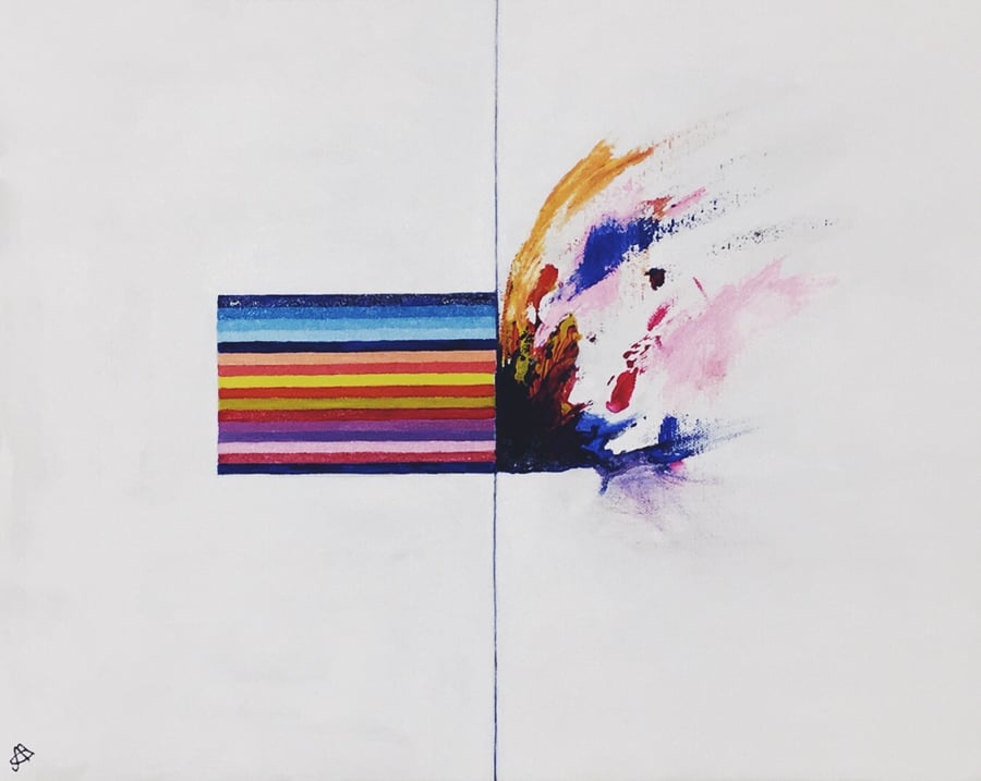 Image of Rainbow (16" × 20")