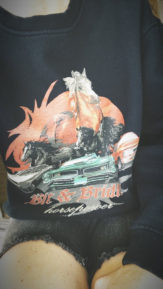 Image of Vintage Bit & Bridle Crewneck Sweatshirt