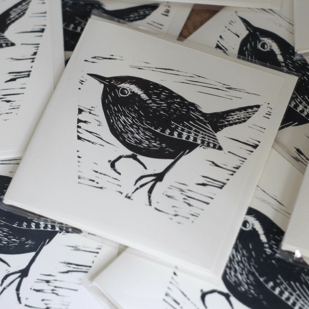 Image of Wren 4x4 inch card