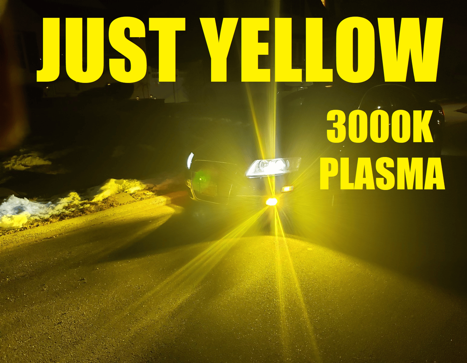 Image of Just Yellow Hyper 3000k Plasma  Fog LED Kit 