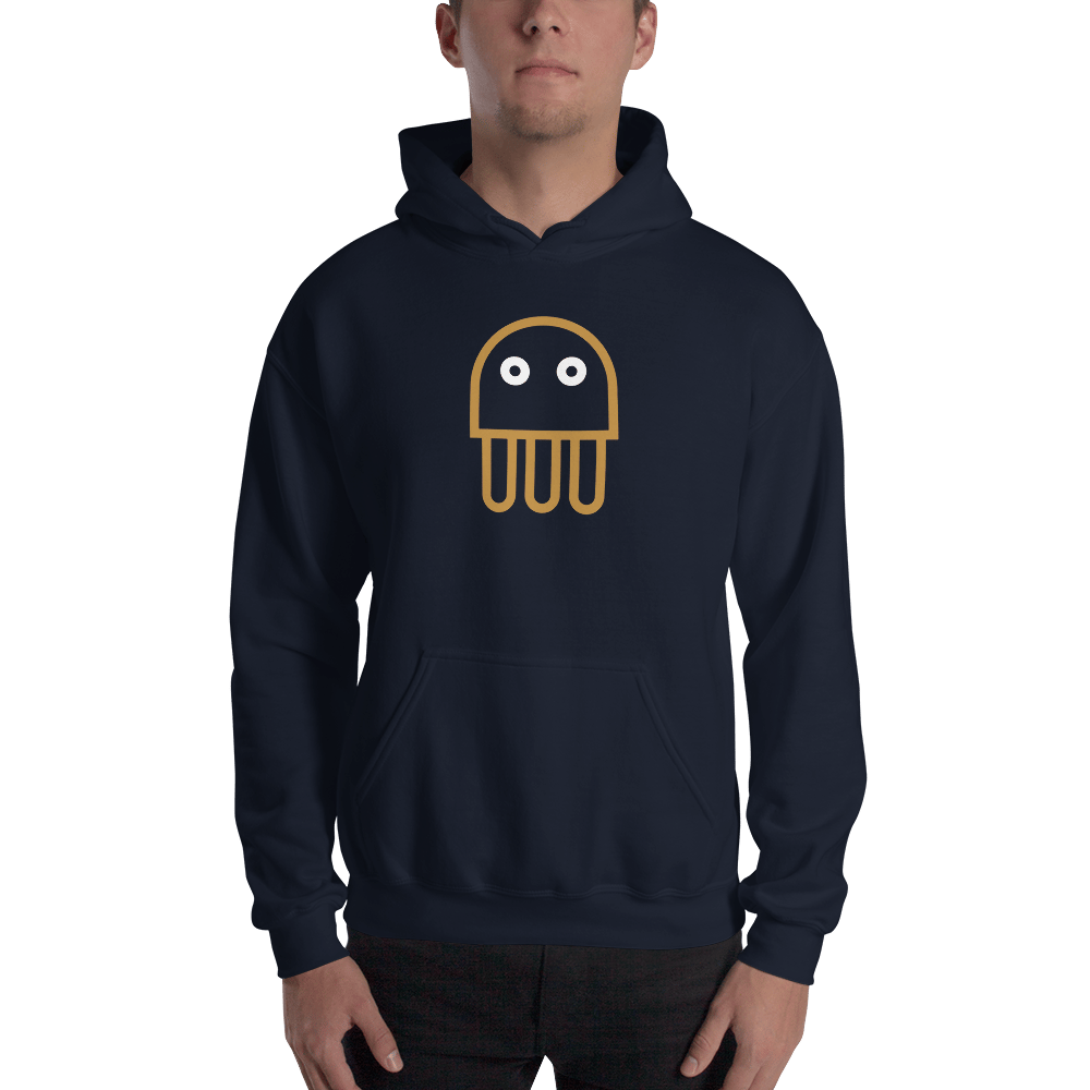 Image of Navy Hoodie Jelly Icon Fair Family (Front/Back)