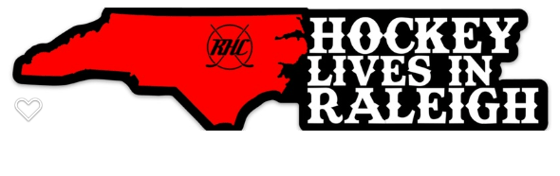 Image of RHC - Hockey Lives in Raleigh Sticker