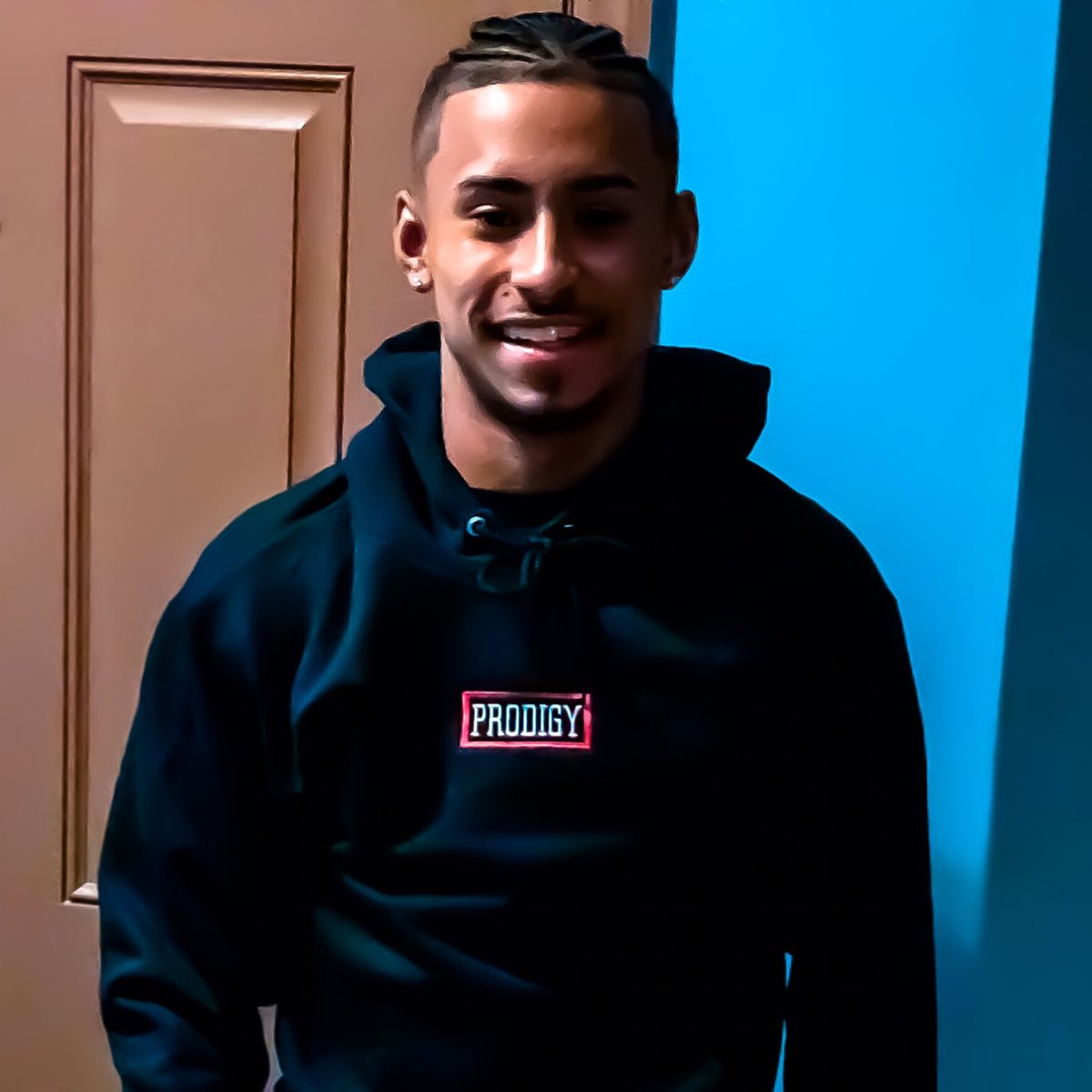 NEW BRAND PRODIGY PATCH BLACK RED AND WHITE BRAND PRODIGY