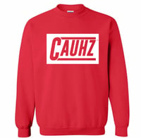 Image 1 of Cauhz™ (Red) Crewneck Sweatshirt