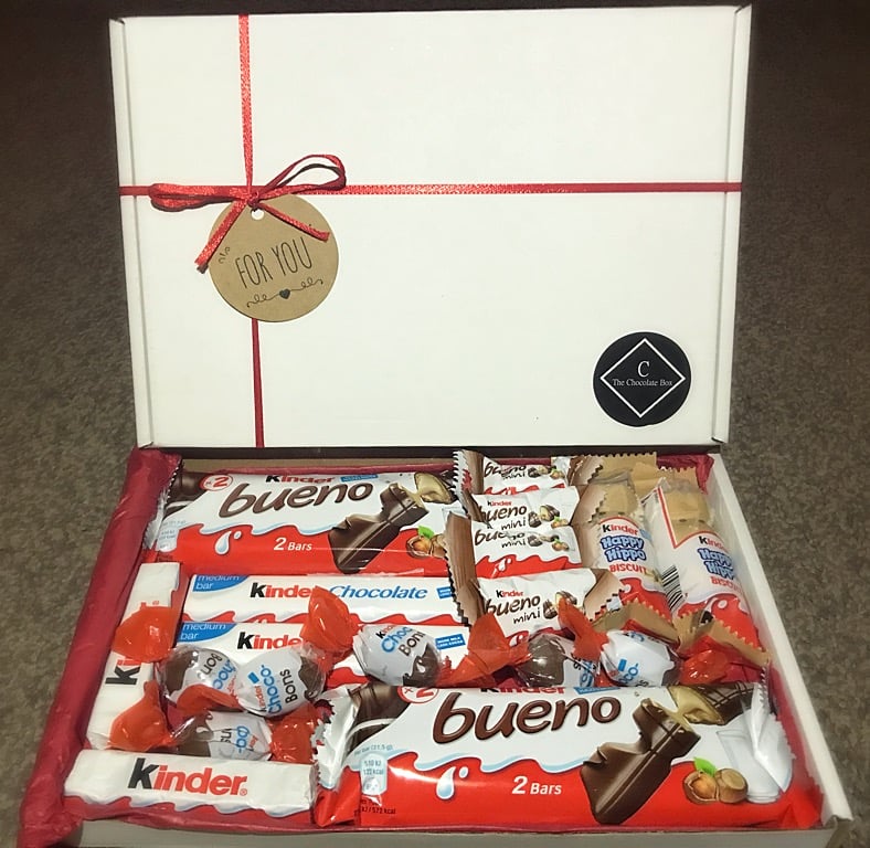 Medium Kinder Chocolate Treat Gift Box The Chocolate Box