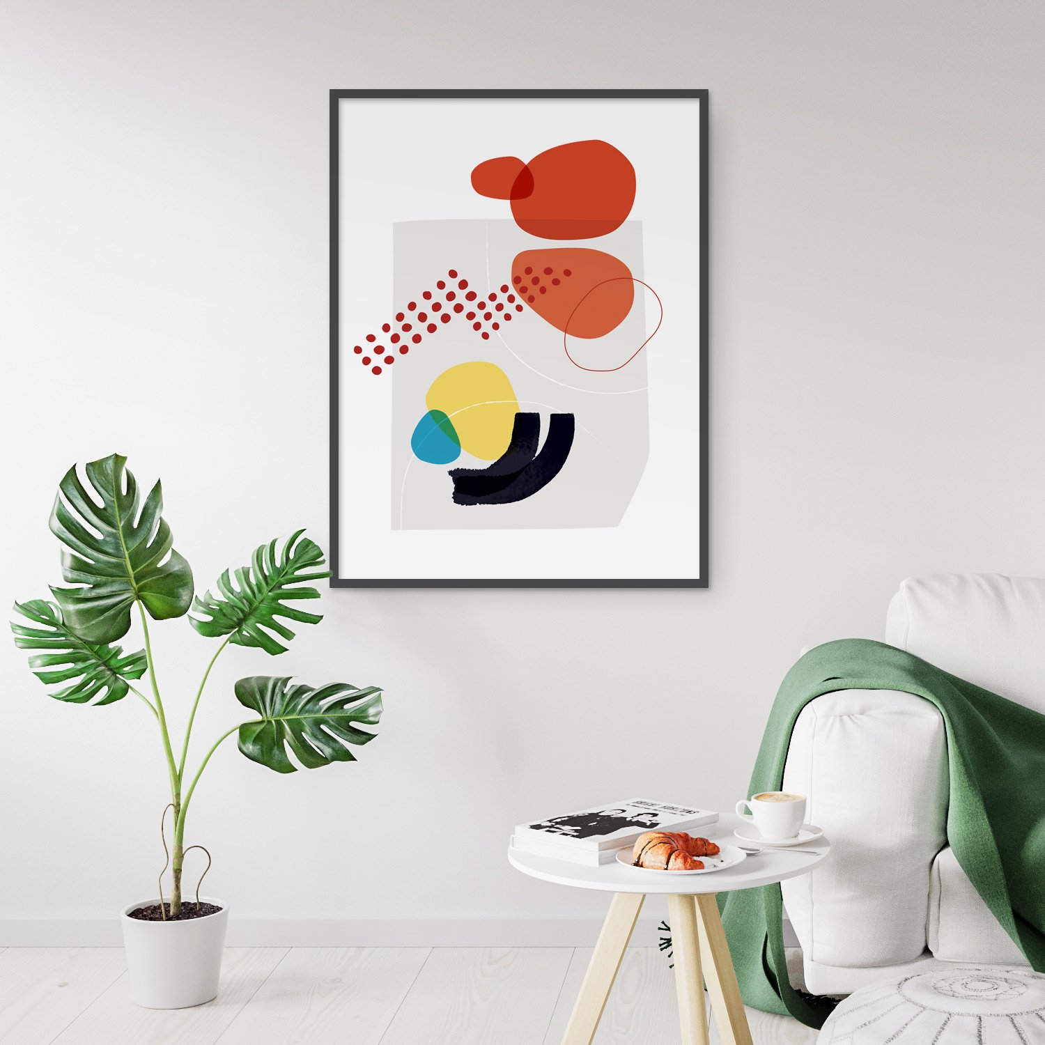 Image of Shape & Hue Series No. 3 Art Print