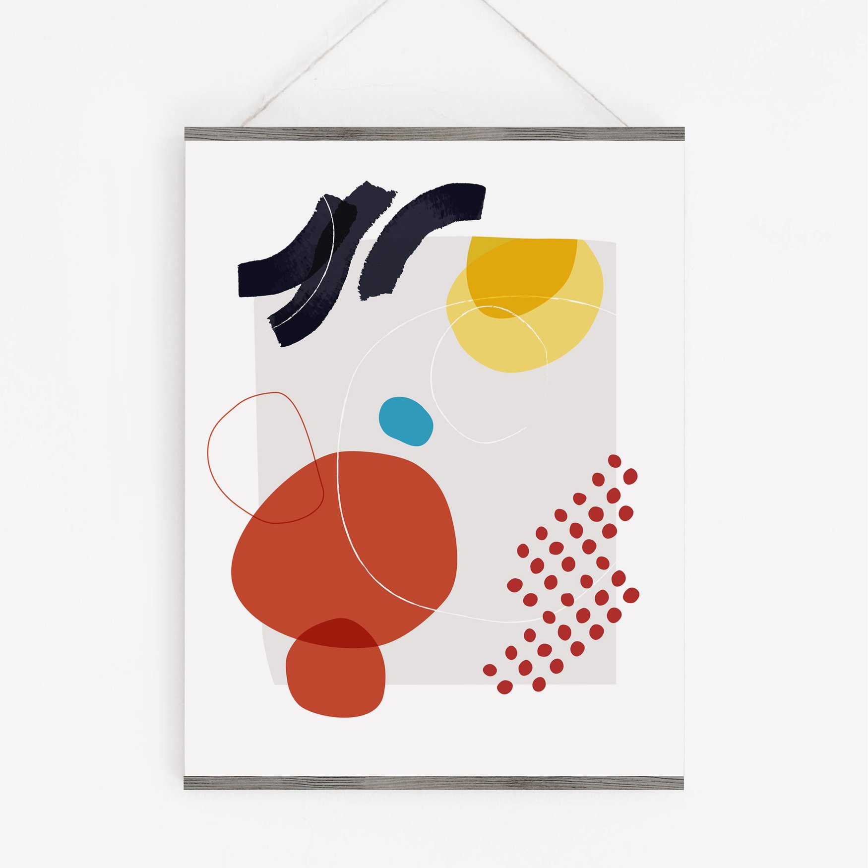 Image of Shape & Hue Series No. 2 Art Print