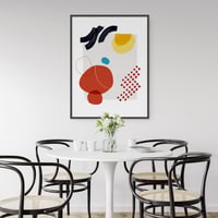 Image 2 of Shape & Hue Series No. 2 Art Print