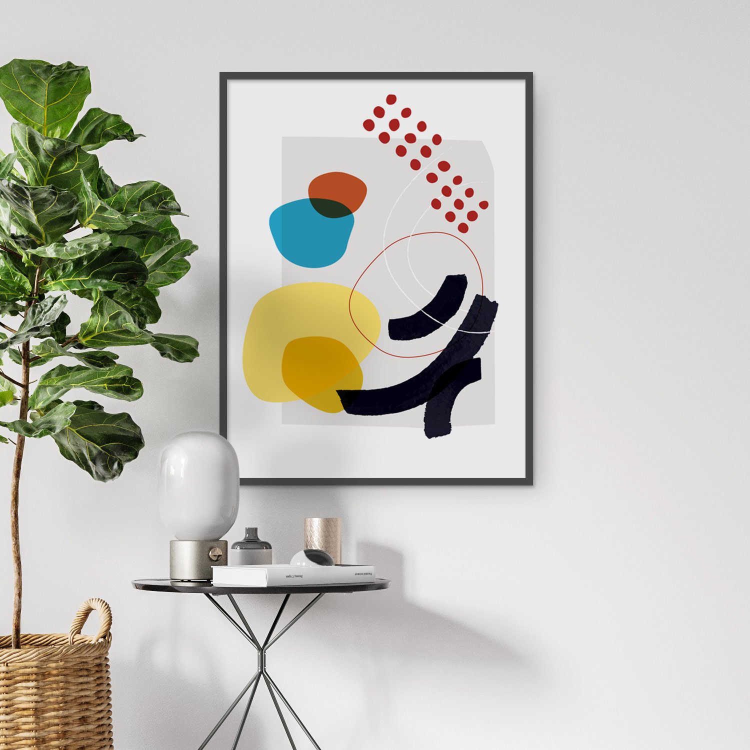 Image of Shape and Hue Series No. 1 Art Print