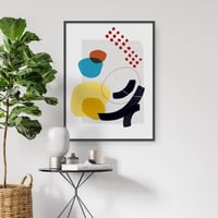 Image 1 of Shape and Hue Series No. 1 Art Print