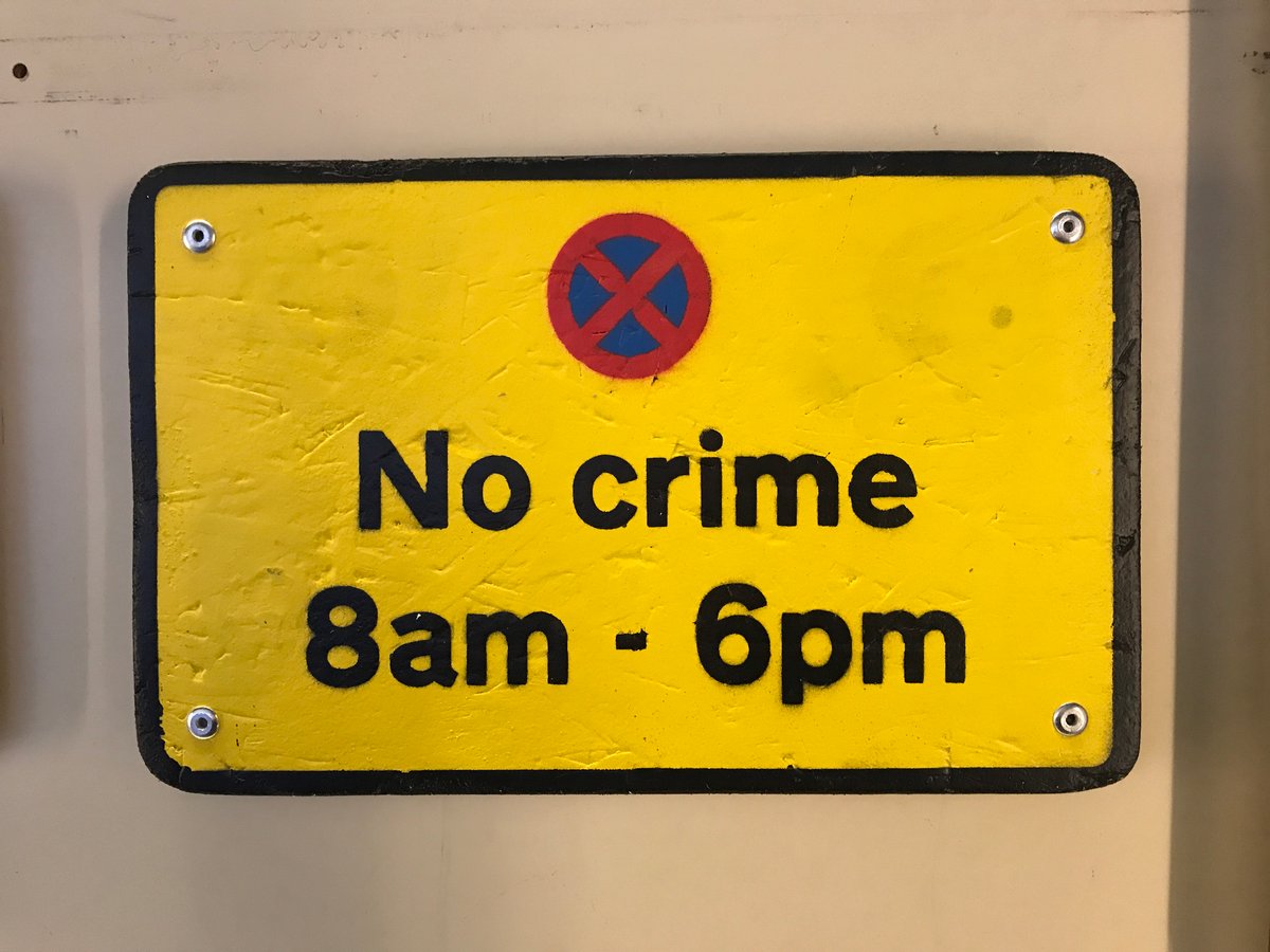 Image of No Crime (painted)