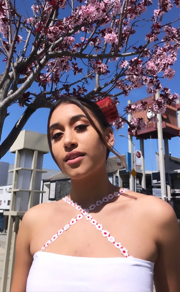 Image of Crossed Sakura Top