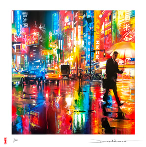 Image of 'Neon Streets' - Limited hand finished print
