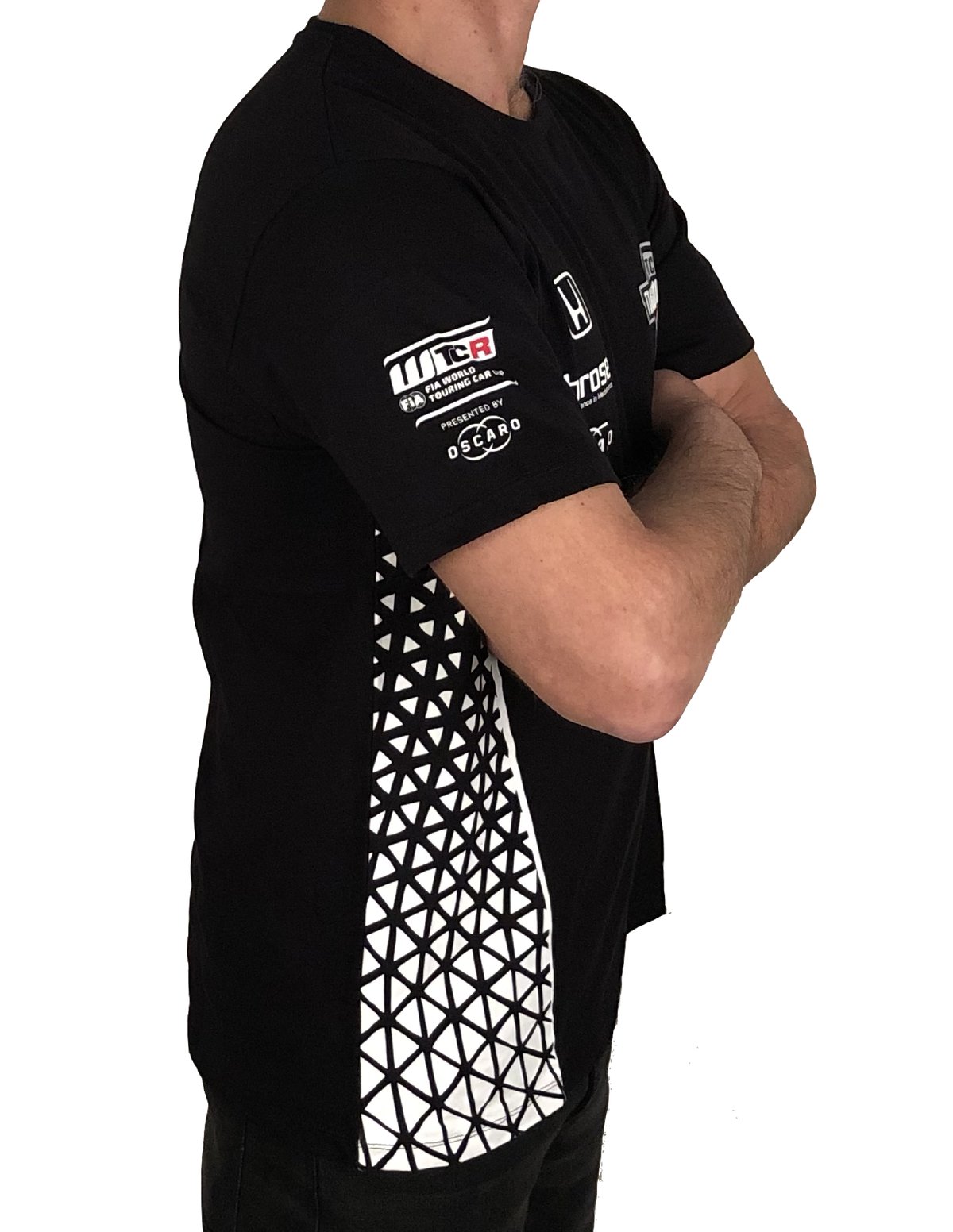 Image of 2018's WTCR Men´s "Racing"  T-Shirt Black