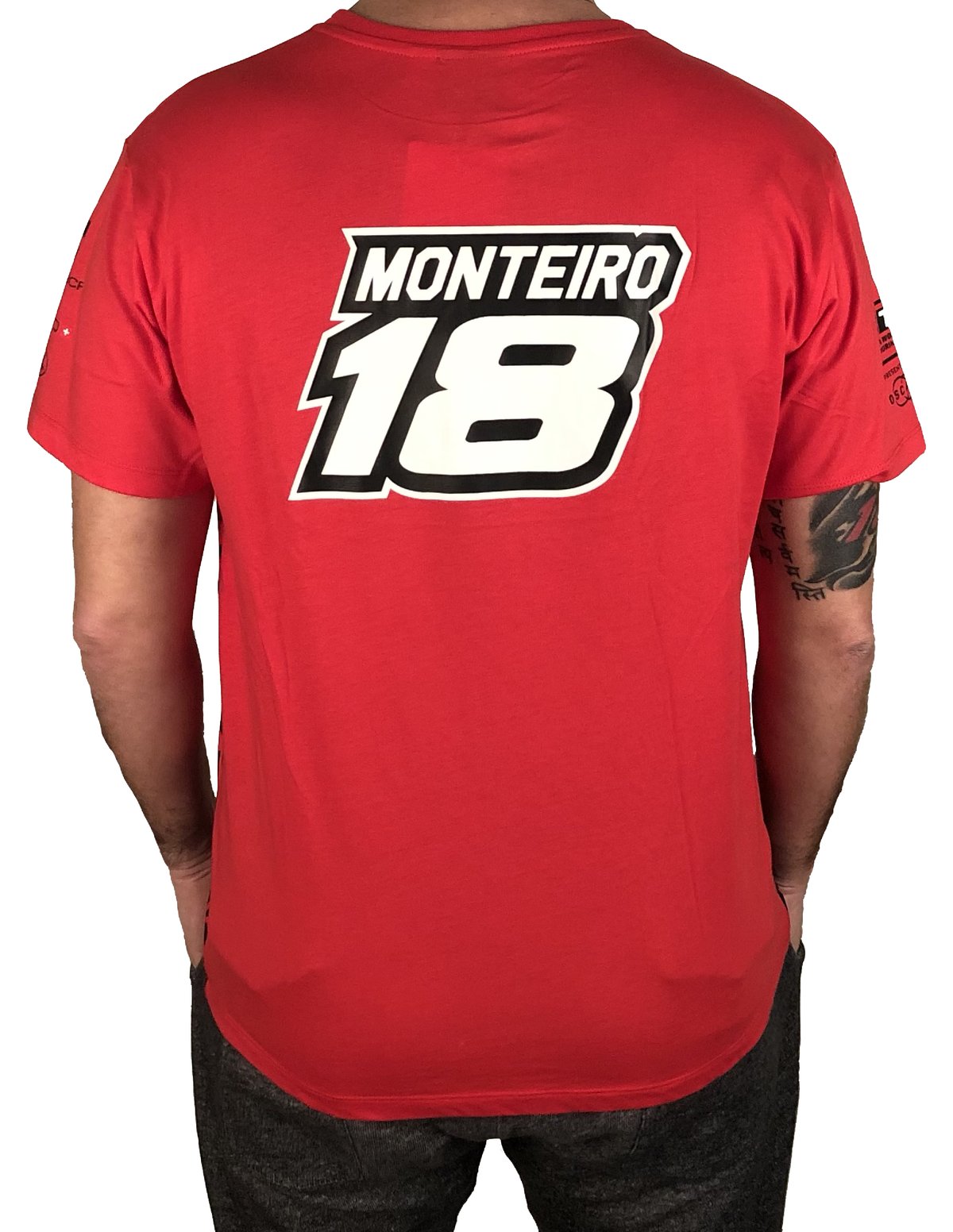 Image of 2018's WTCR Men´s "Racing" T-Shirt Red