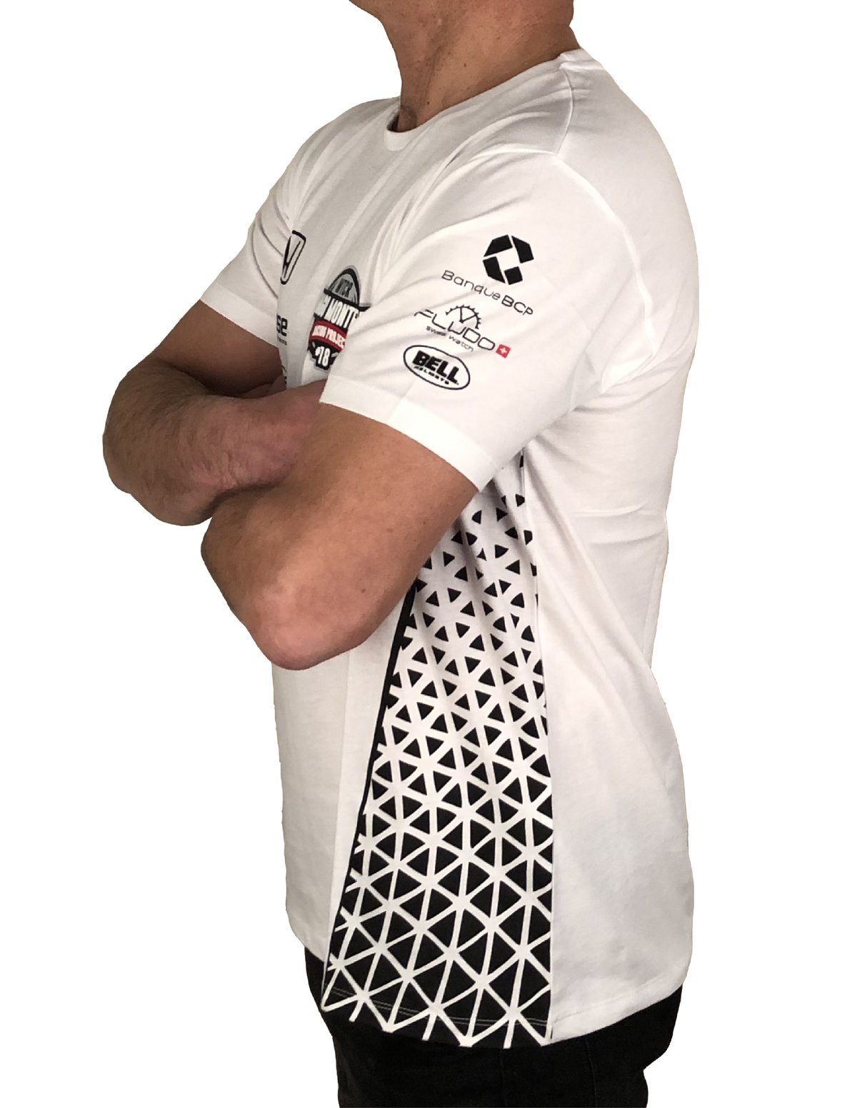 Image of 2018's WTCR Men´s "Racing"  T-Shirt White