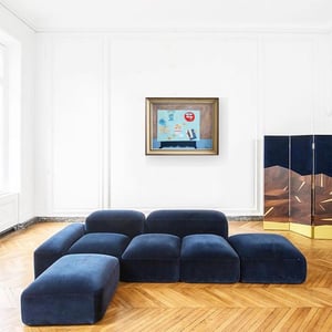 Image of Contemporary Painting, 'April Post,' Poppy Ellis