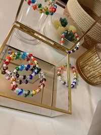 Image 1 of Enchanted Mushroom Bracelet 🍄🌈