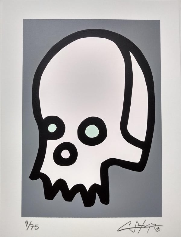 Image of "Calavera de Celebridad" (Silkscreen Print)