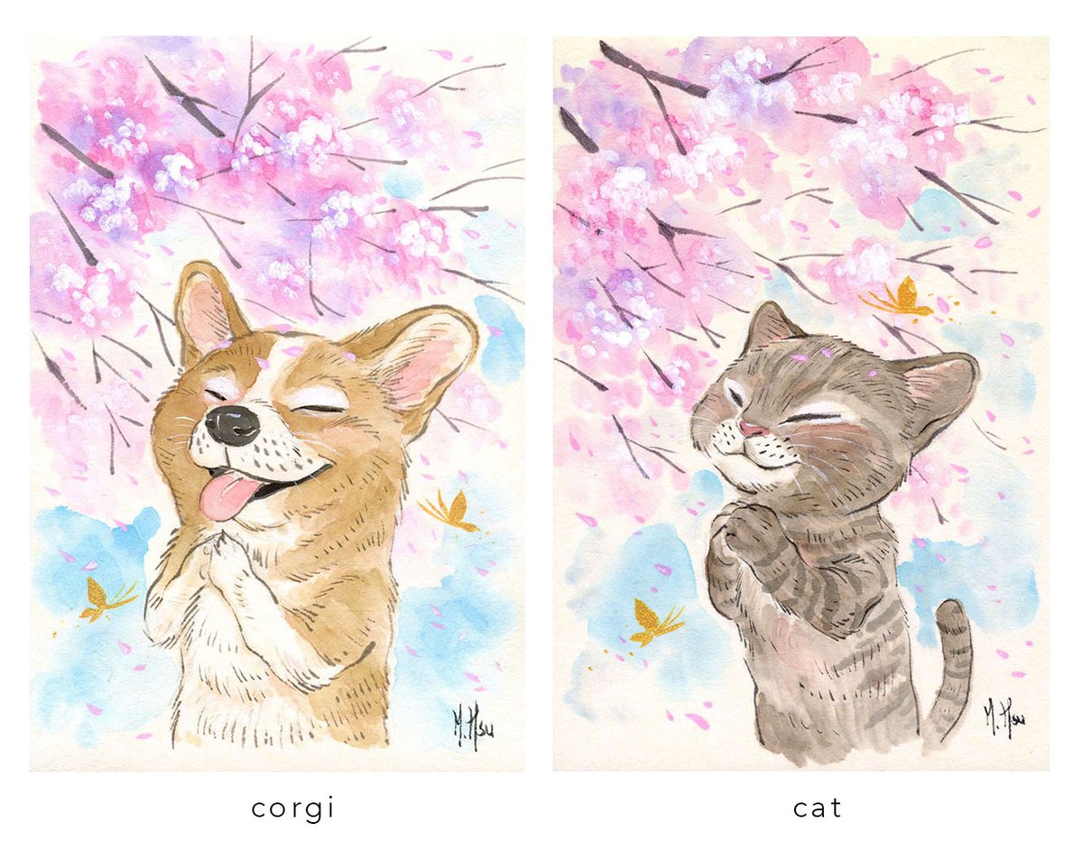 Sakura Wishes 5 x 7" Prints