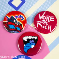 Original Art Buttons