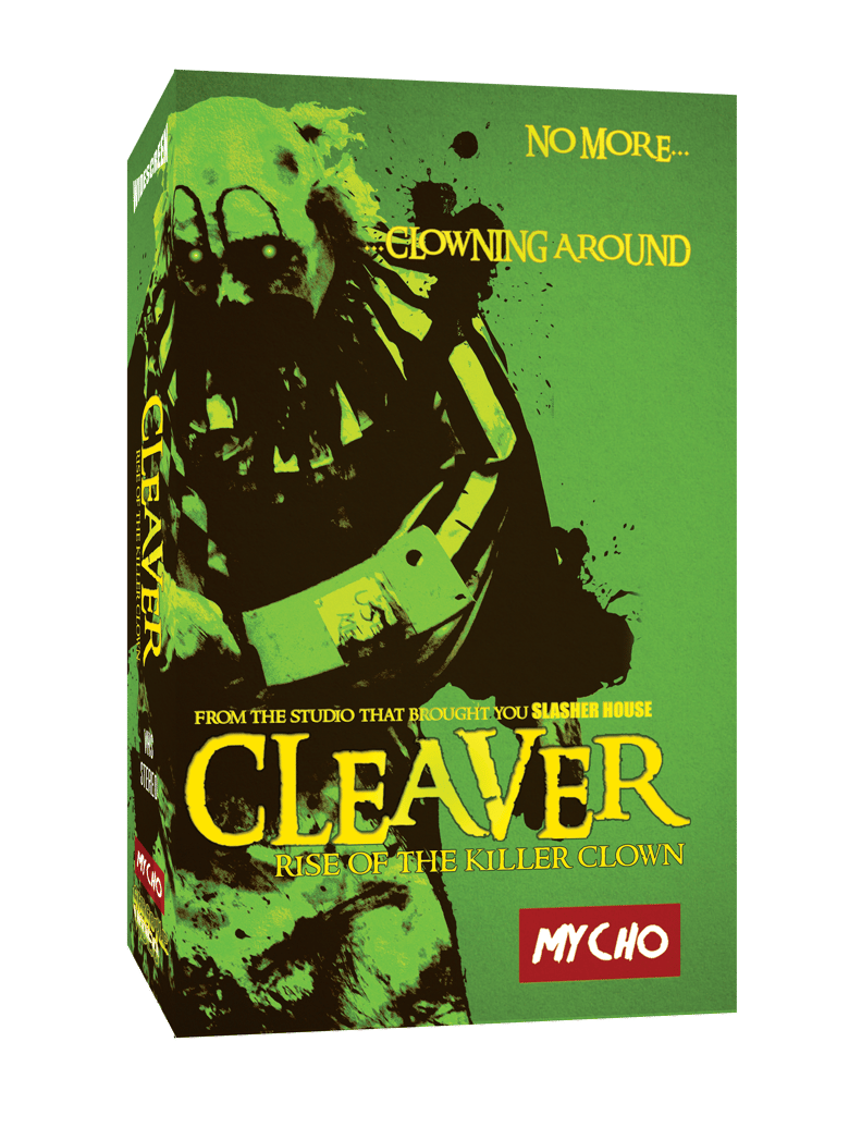 Image of CLEAVER : RISE OF THE KILLER CLOWN -LIMITED EDITION VHS 