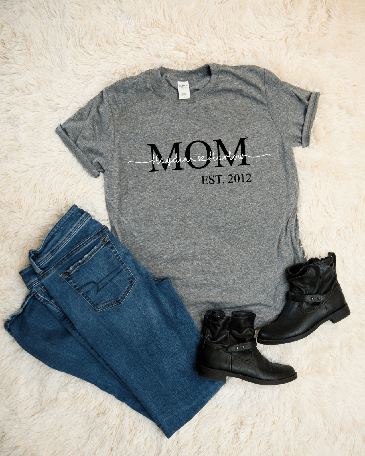 personalized mom shirt