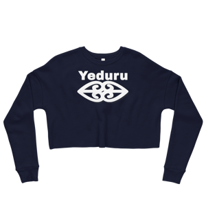 Image of Yeduru Fleece Crop Sweatshirt