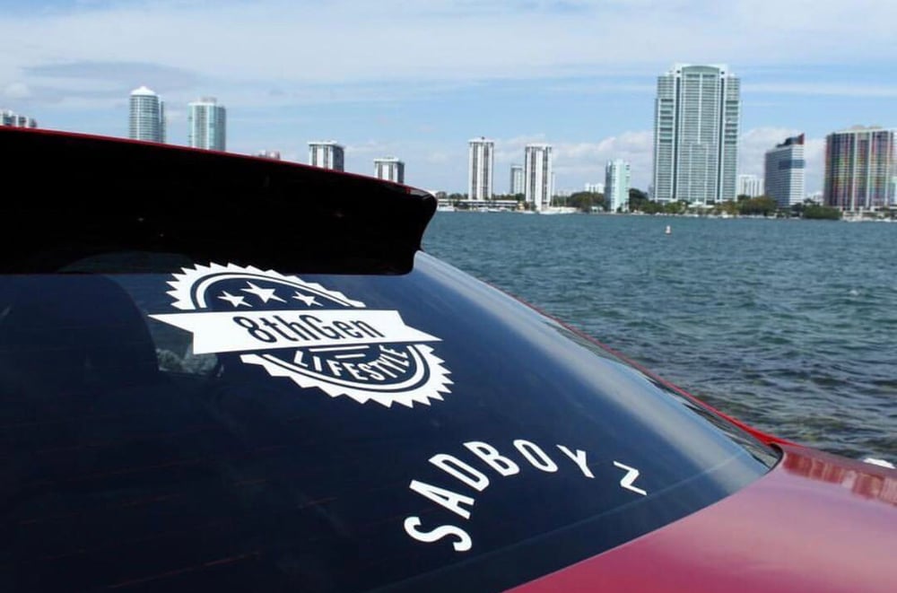 Image of 12” Rear Banner