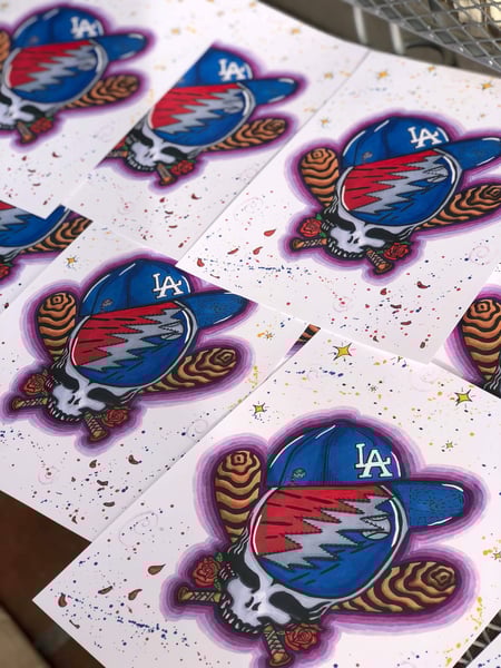 Image of Dead Dodgers Le25 Print