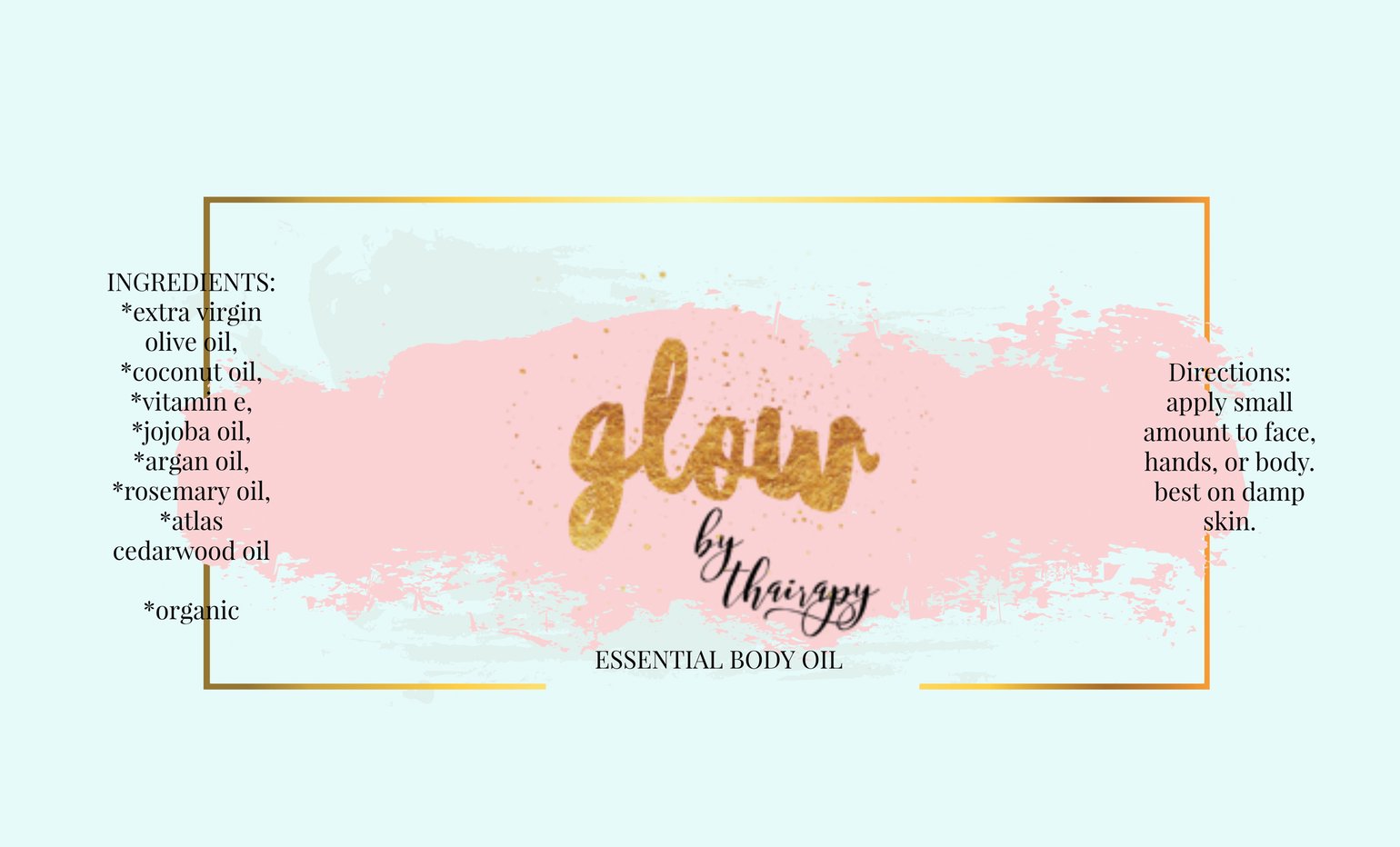 Image of Glow By tHAIRapy HAIR and BODY OIL