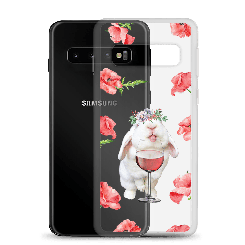 Image of Blanco 'Wine & Flowers' Samsung Case