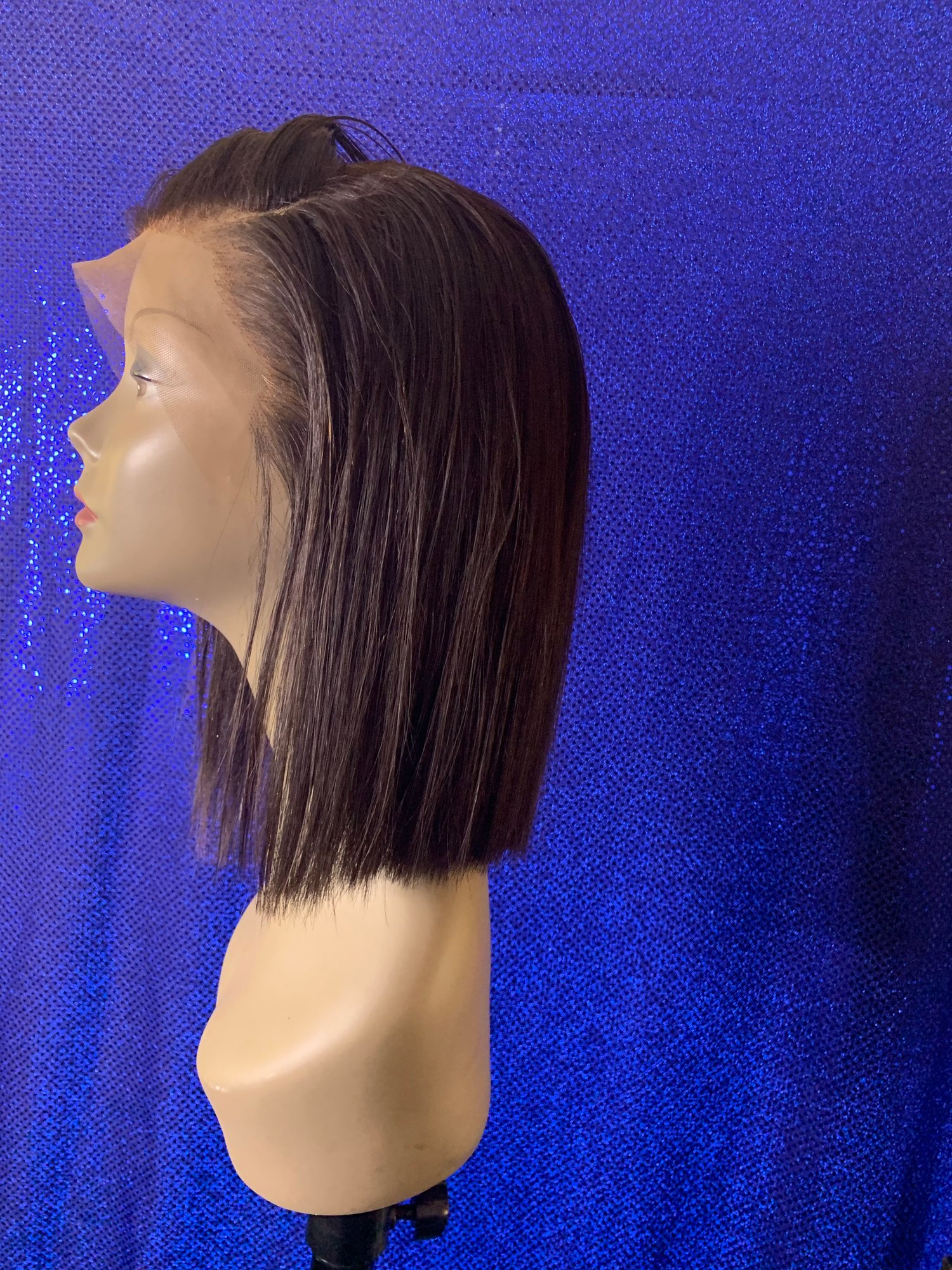 Image of Gorgeous Straight Bob Lace Front Wig 