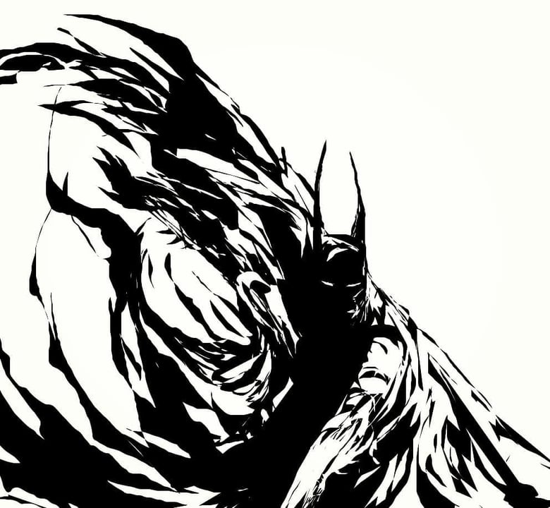 Image of Dark Knight Print