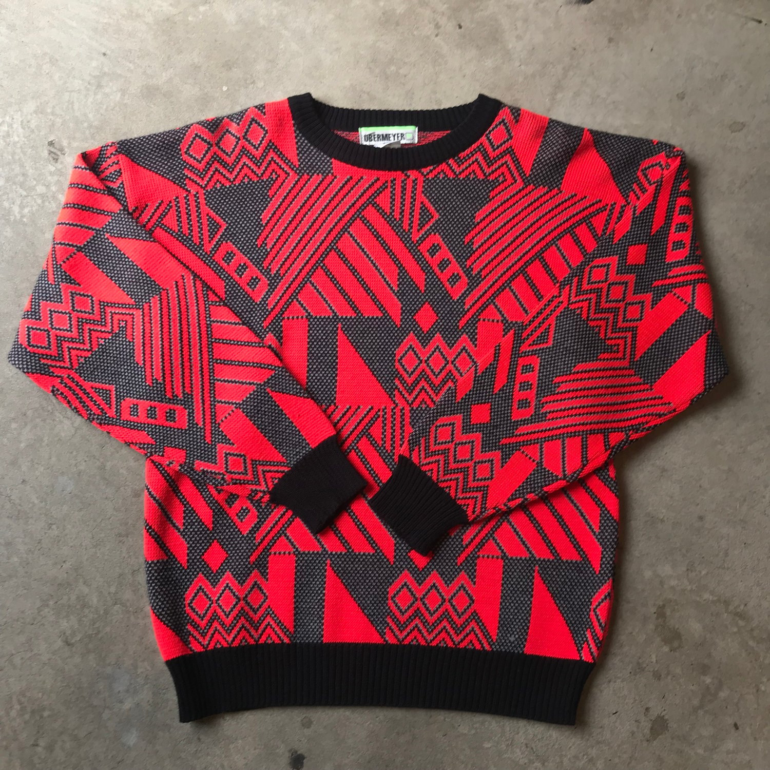 Image of Obermeyer Psychedelic Print Jumper