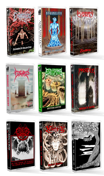 Image of OLD SCHOOL DEATH METAL TAPES 2