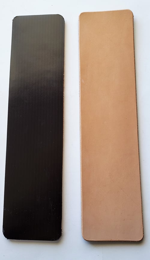 Image of Replacement magnetic pads for Straight Razor Designs Lynn Abrams mudular paddle strop