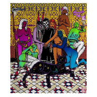 Grim Creaper and The Lust Bunnies tapestry 
