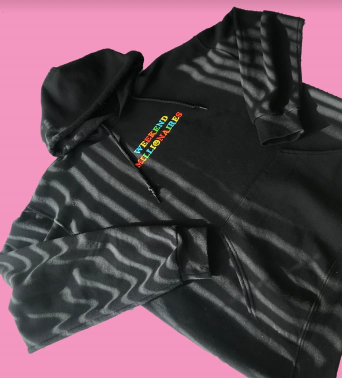 Weekend Millionaires Hoodie Midnight Black