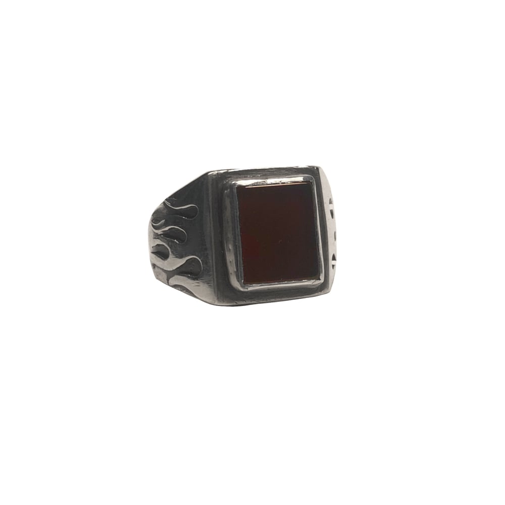 Image of Onyx Flame Ring